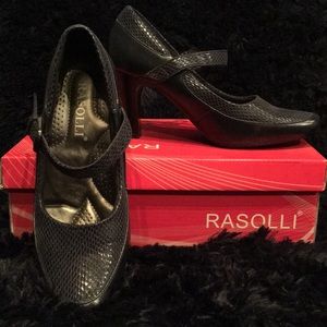 Navy Rasolli MaryJane Pumps
